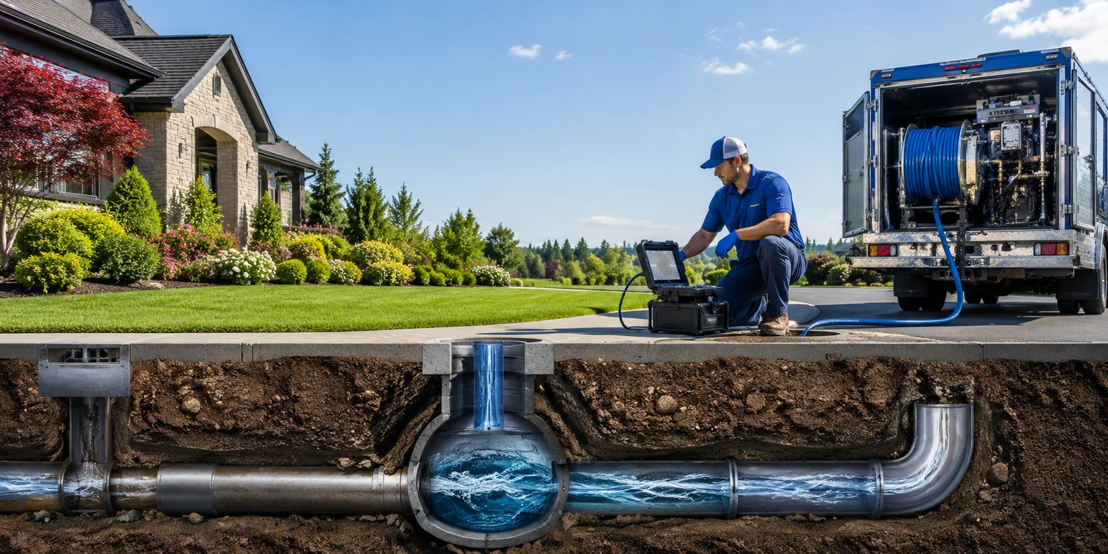 Drainage restoration information for Grahn, KY